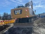 2015 Caterpillar M320F wheel excavator, rear view