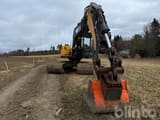 Lännen T21 crawler excavator, front view