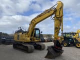 2018 Komatsu PC170LC-11 crawler excavator, side view