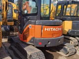 2017 Hitachi ZX55 mini excavator rear view