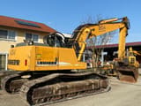 2002 Liebherr R 904 LIT HDSL crawler excavator, rear three-quarter view