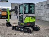 2025 Zoomlion ZE26GU mini excavator, rear three-quarter view