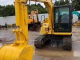 2024 Komatsu PC70-8 crawler excavator, front three-quarter view