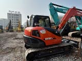 2023 Kubota KX183-3 mini excavator, rear three-quarter view