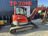 2016 Volvo ECR50D mini excavator side view