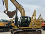 2019 Caterpillar 330 crawler excavator, side view