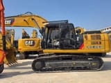 2022 Caterpillar 330D2 crawler excavator, side profile view