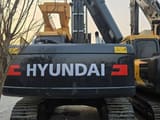2025 Hyundai 220 crawler excavator rear view