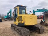 2011 Komatsu PC138US-8 crawler excavator, rear three-quarter view