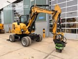 2019 Zeppelin ZM70 wheel excavator, side view