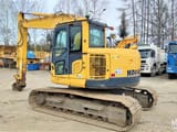 2013 Komatsu PC138US-8 crawler excavator, rear three-quarter view