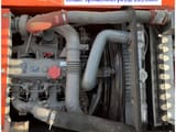 2023 Hitachi ZX120 mini excavator engine compartment view