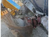 2014 Takeuchi TB1140 crawler excavator bucket and boom detail