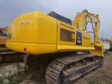 2022 Komatsu PC400 crawler excavator, rear three-quarter view