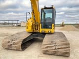 2012 Komatsu PC138US-8 crawler excavator, front view