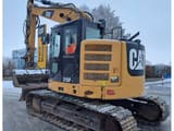 2018 Caterpillar 315F crawler excavator, rear three-quarter view