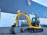2020 Komatsu PC58MR-5E0 crawler excavator, side profile view