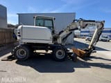 2009 Terex TW85 wheeled excavator side view