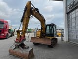 2017 Caterpillar 311FLRR crawler excavator, front three-quarter view