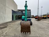 IHI 60NS mini excavator, front view