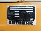 2014 Liebherr R922LC manufacturer identification plate