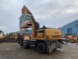 2009 Liebherr A904 C wheel excavator, rear three-quarter view
