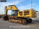 2012 Caterpillar 390 D L crawler excavator, side profile view