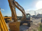2023 Caterpillar 325BL crawler excavator, front three-quarter view