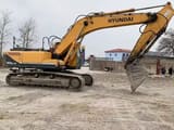 2018 Hyundai R305LC-9T crawler excavator, side profile view