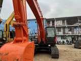 2016 Hitachi ZX200-5G crawler excavator, front view with bucket