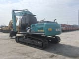 2023 Kobelco SK200D crawler excavator, rear three-quarter view