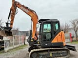 2022 CASE CX 90D mini excavator, side view