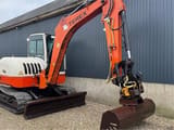 2007 Terex TC75 crawler excavator, side view