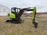 2025 Zaox ZA38A mini excavator, side view