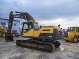 2014 Volvo EC300DNL crawler excavator, side view