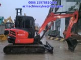 2024 Kubota KX057-4 mini excavator side view
