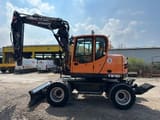 2020 Yanmar TW 110 wheel excavator, side view