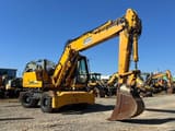 2005 Liebherr A900B Litronic wheel excavator, side view