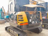 2024 Sany SY60C crawler excavator with engine compartment open