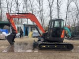 2023 Yanmar VIO80 crawler excavator, side view