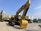 2012 Caterpillar 325DL crawler excavator, front three-quarter view