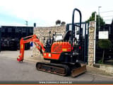 2019 Hitachi ZX10U-2 YSR mini excavator, rear three-quarter view