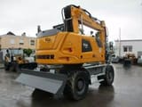 2023 Liebherr A916 Compact wheel excavator, rear three-quarter view
