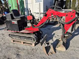 2020 Springer MAX PRO-E mini excavator, side view