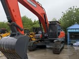 2024 Doosan DX380 crawler excavator, front three-quarter view