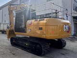 2024 Caterpillar 320GX crawler excavator, rear three-quarter view