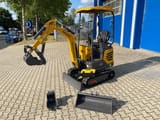 Berger Kraus BK1250JSR mini excavator, three-quarter view