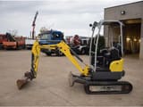 2017 Wacker Neuson EZ17 mini excavator, side view