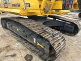 2013 Komatsu PC200-8 crawler excavator undercarriage view