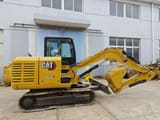 Caterpillar 305.5E2 mini excavator, side view